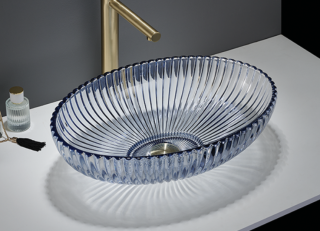 Раковина  CeramaLux GL49-L1 голубая 51 см